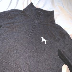 VS PINK quarter zip
